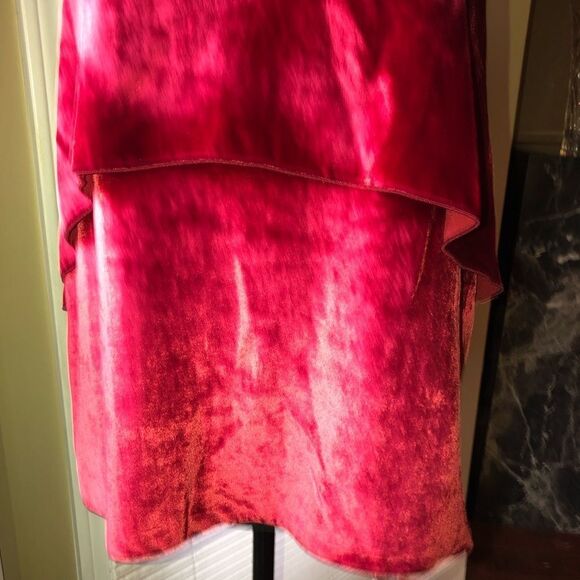 Alice + Olivia Velvet Halter Top NWT - Picture 5 of 7